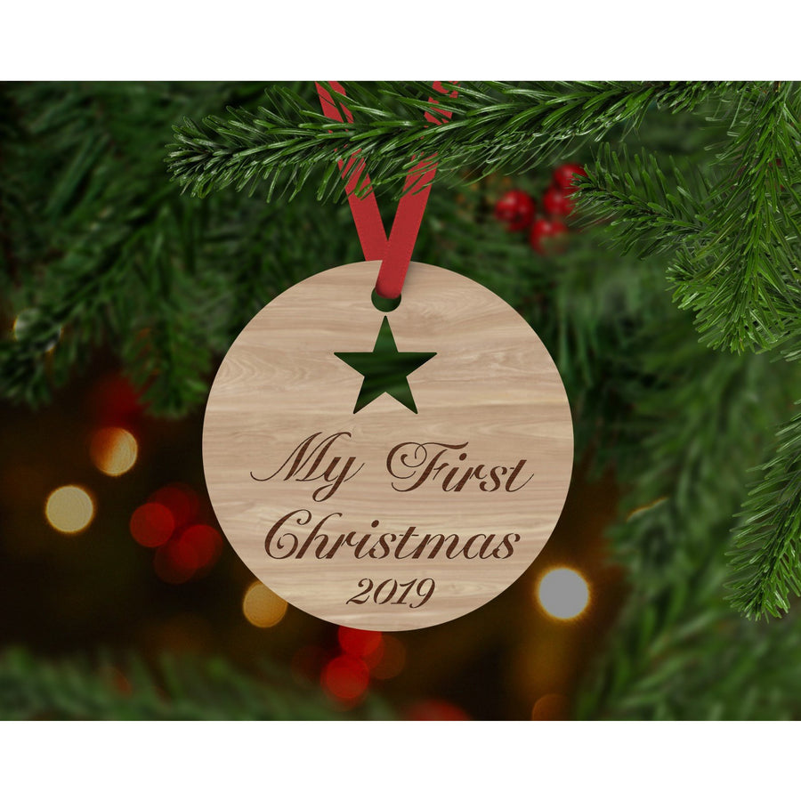 My First Christmas Ornament - Aston Blue
