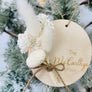 Family Name Dried Flower Ornament SKU111