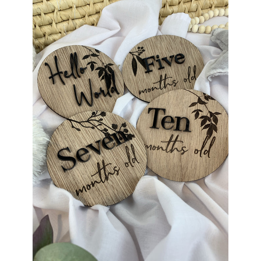 Milestone Plaques - Aston Blue