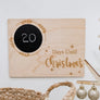 Christmas Countdown Board - Aston Blue