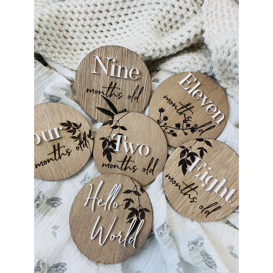 Milestone Plaques - Aston Blue