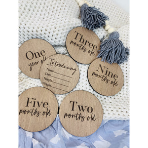 Milestone Plaques - Aston Blue
