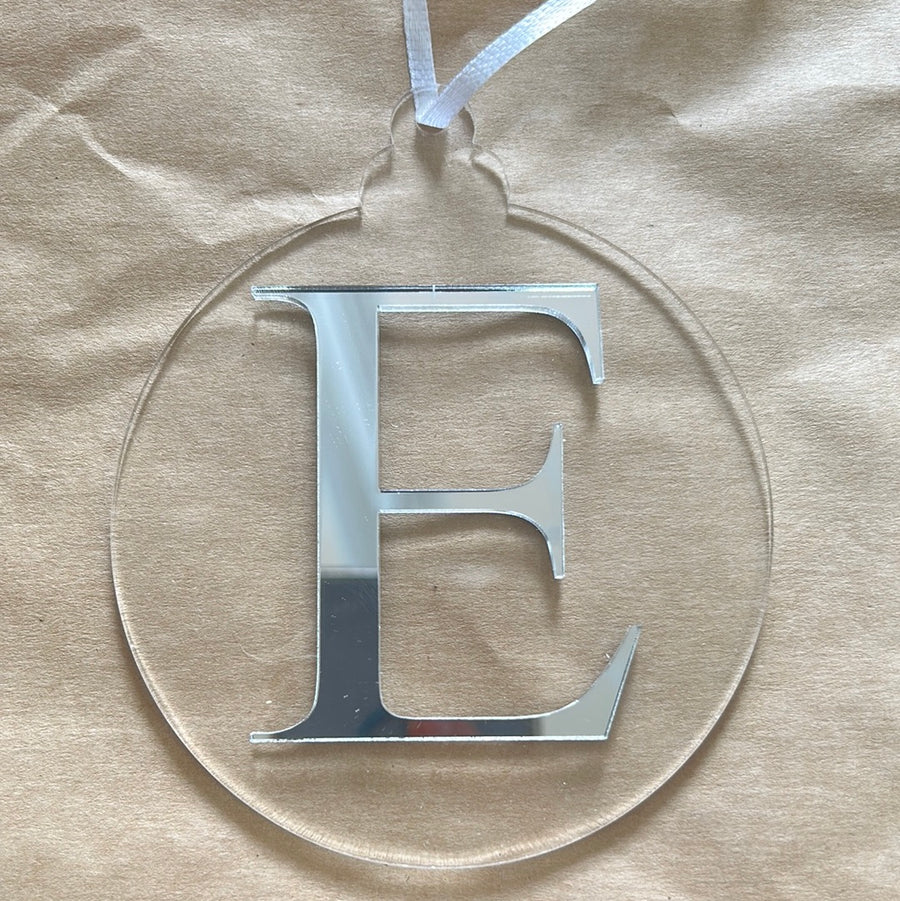 E Ornament