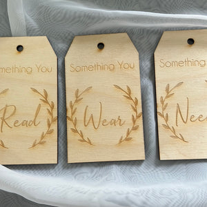 Something you want tags- 4 Tags