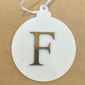 F Ornament