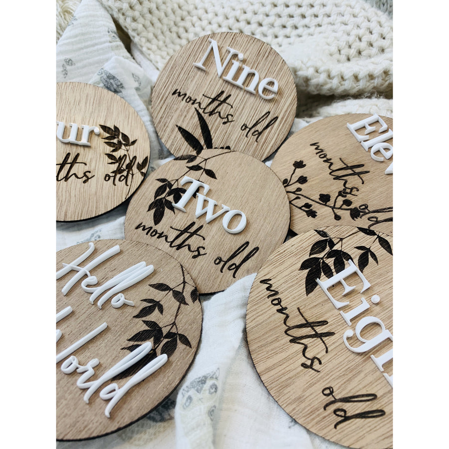 Milestone Plaques - Aston Blue