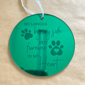 Dog Memorial Ornament