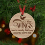 Your Wings Were Ready Ornament - Aston Blue